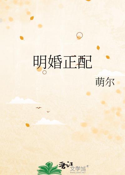 明婚正配是成语吗